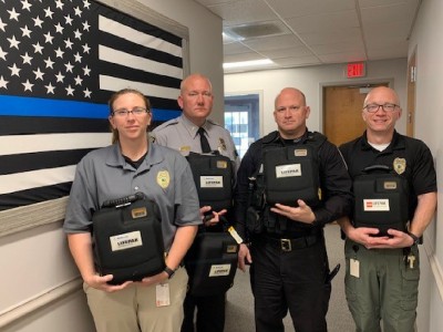 SCF partner to provide AED's to local Kill Devil Hills Police Department
